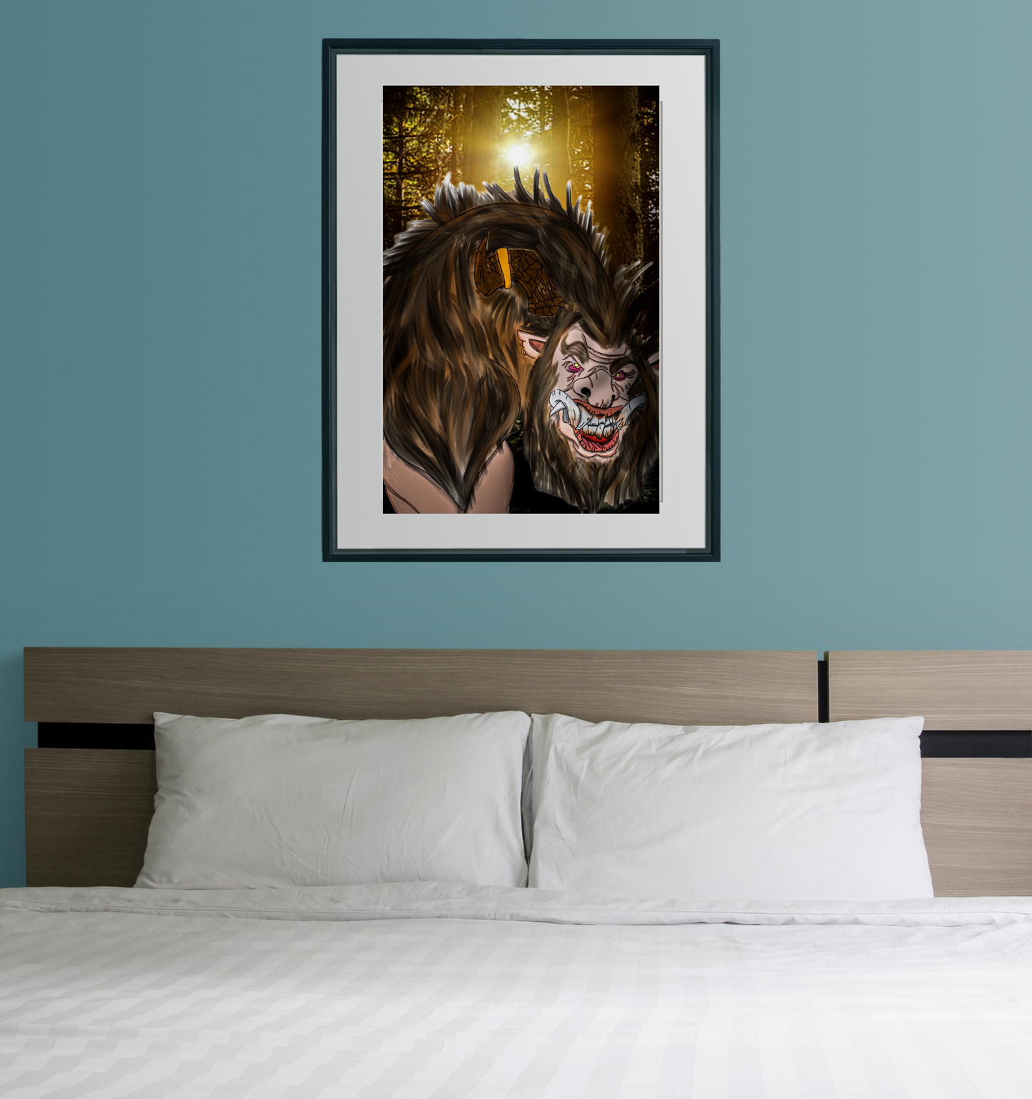 The Beast digital art