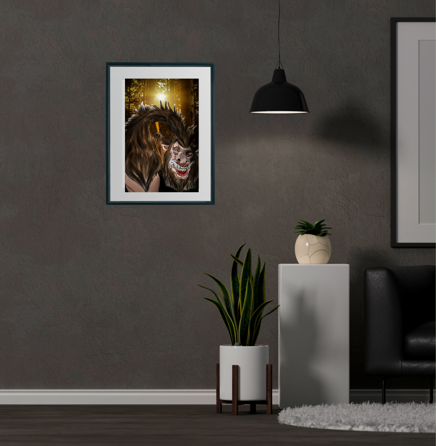 The Beast digital art