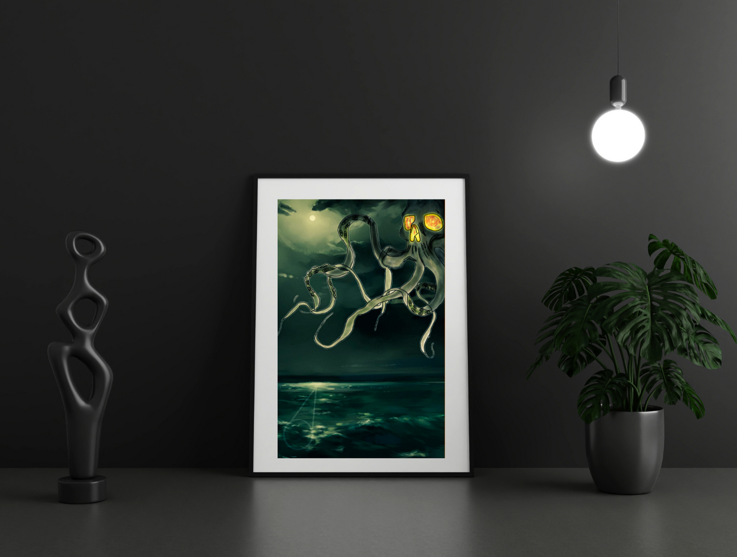 Sky Kraken digital art