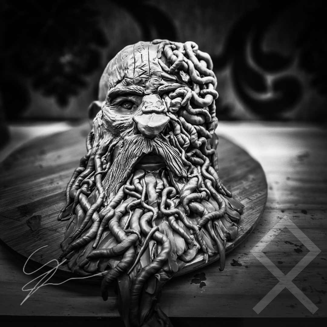 MIMIR The Smartest man Alive Sculpture photo