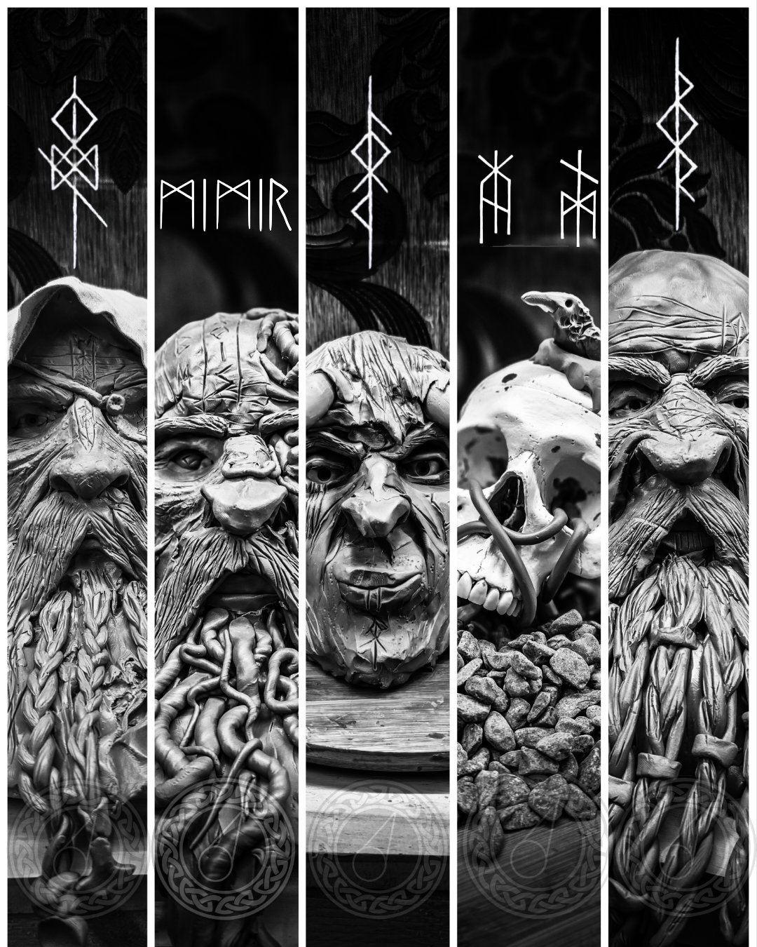 Norse mythology sculpture photo
