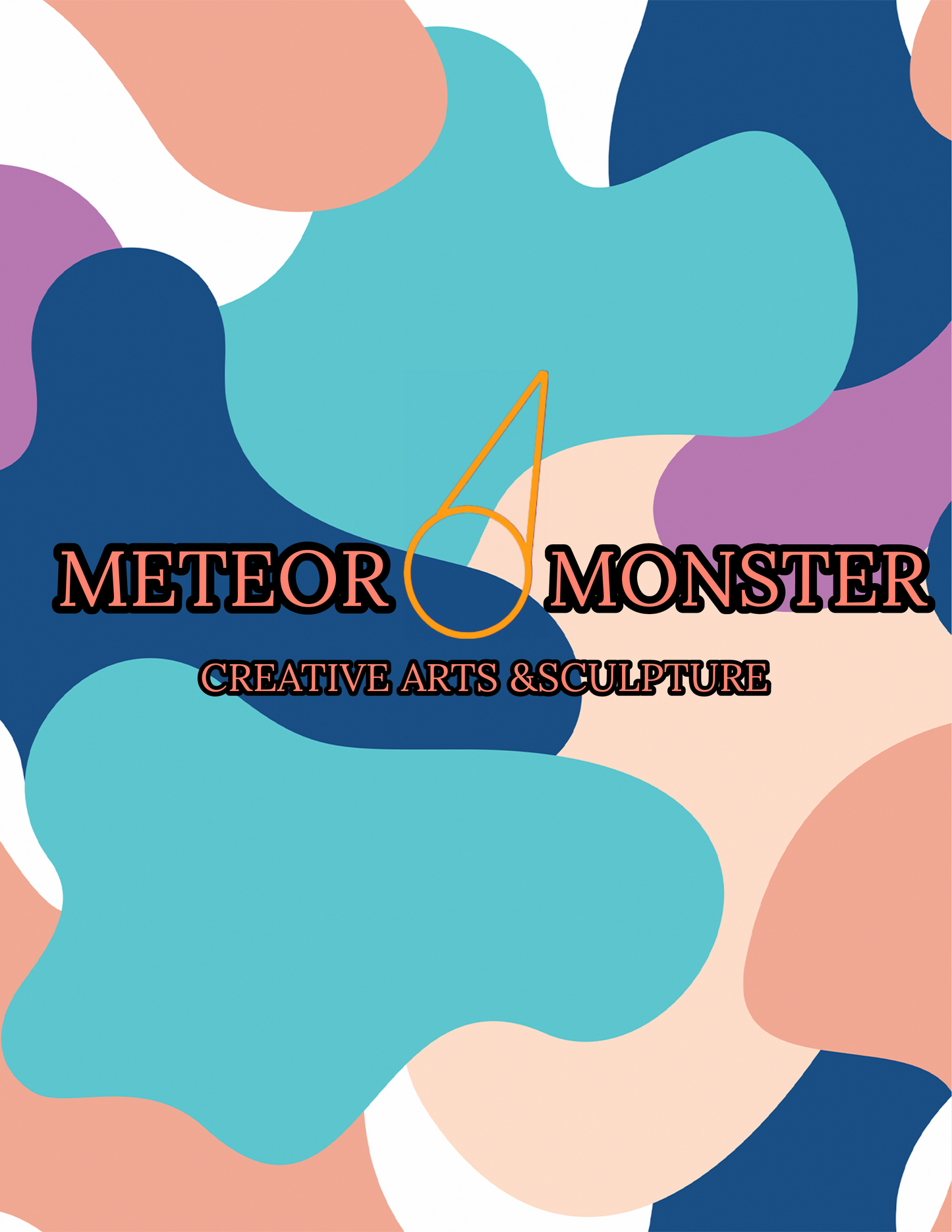 Meteor Monster Creative Arts & Sculpture Classic Logo Camo