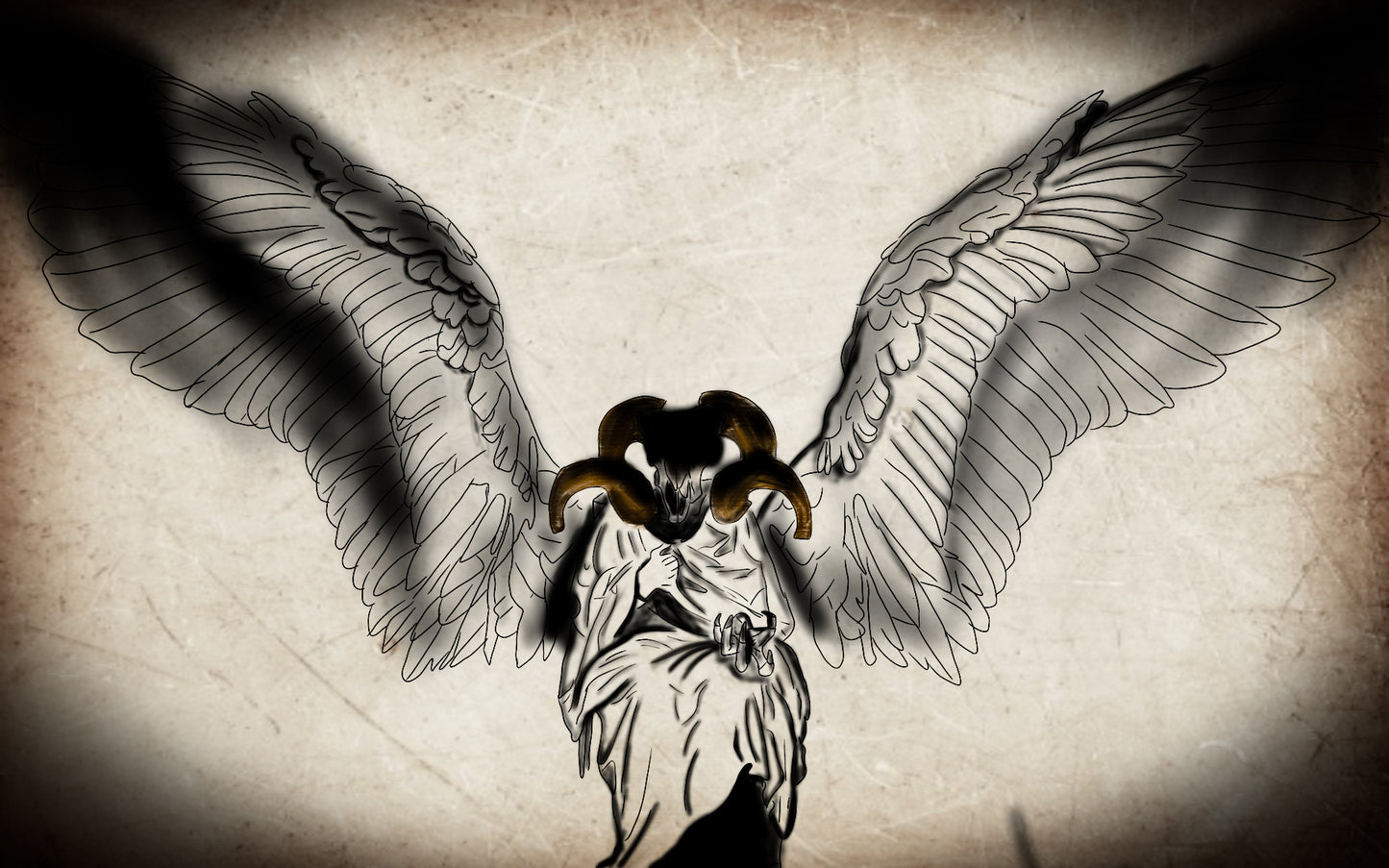 Priest of bone digital art