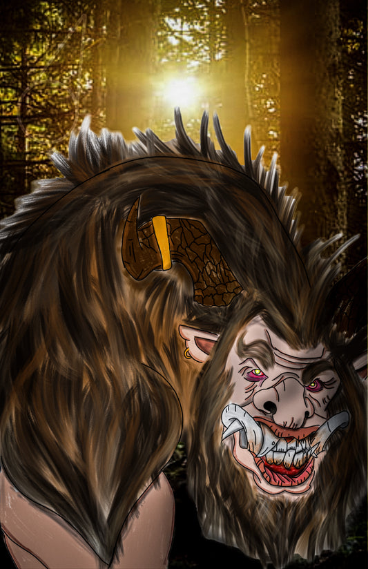 The Beast digital art