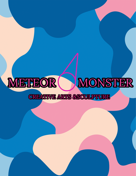 Meteor Monster Creative Arts & Sculpture Classic Logo Camo